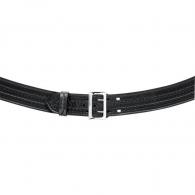 Safariland Contoured Buckleless 2" Black Suede Lined Plain Duty Belt Size 54 - 872-54-6