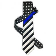 Thin Blue Line American Flag Tie Standard