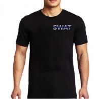Thin Blue Line Men's SWAT T-Shirt Large - MEN-SWAT-BLACK-LARGE Thin Blue Line Men's SWAT T-Shirt Large - MEN-SWAT-BLACK-LARGE