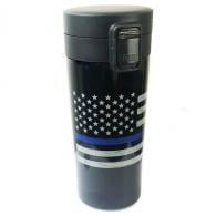 Thin Blue Line American Flag Tumbler - THERM-TBL-AM