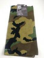 Zan Headgear Woodland Camo Bandanna - B008