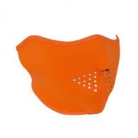 ZANHeadgear  Neoprene Half Face Mask - Orange - WNFM142H