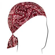 ZANheadgear Flydanna Cotton Red Paisley - Z106