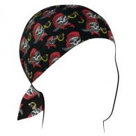 ZANheadgear Flydanna Cotton Gray Pirate - Z584