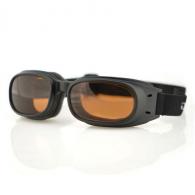 Bobster - Piston - Matte Black w/ Amber Lenses - BPIS01A