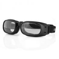 Bobster - Piston - Matte Black w/ Clear Lenses - BPIS01C