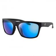 Bobster - Route - Matte Black w/ Purple HD Light Blue Revo Mirror Lenses - BROU001H