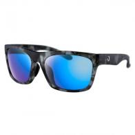 Bobster - Route - Matte Gray Tortoise w/ Purple HD Light Blue Revo Mirror Lenses - BROU003H