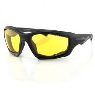 Bobster - Desperado - Matte Black w/ Yellow Lenses - EDES001Y