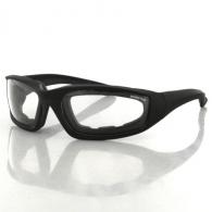 Bobster - Foamerz 2 - Matte Black w/ Clear Lenses - ES214C