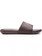 UA Men's Ansa Fixed Slides Ash Taupe/Metallic Sugar Cane Size 11 - 302376111011