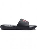 UA Women's Ansa Fixed Slides Black/Pink Elixir Size 10 - 302377200710