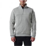 5.11 Tactical Job Shirt 1/4 Zip 2.0 - Heather Gray - 5XL Tall - 72534T-016-5XL-T
