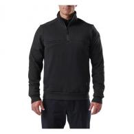 5.11 Tactical Job Shirt 1/4 Zip 2.0 - Black - Medium Tall - 72534T-019-M-T