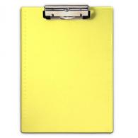 Plastic Clipboard Yellow - 21595