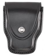 Aker Leather Handcuff Case, Hidden Snaps - A508-BP-HS