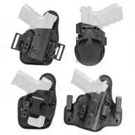 Alien Gear Holsters, Core Carry Package, 1.5" Belt Slide Holster, Black, Fits Springfield Hellcat, Standard Clips, Right Hand - SSHK-0985-RH-D
