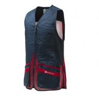 Beretta Silver Pigeon Evo Shooting Vest  Blue Total Eclipse & Red XLarge - GT781T155305A6XL