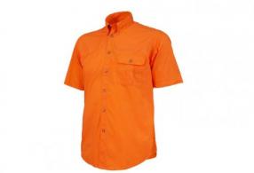 Beretta TM Short Sleeve Shooting Shirt Orange Large - LU831T15340025L