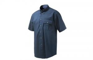 Beretta TM Short Sleeve Shooting Shirt Blue Total Eclipse Large - LU831T15340504L