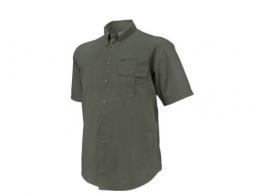 Beretta TM Short Sleeve Shooting Shirt Green Olive Large - LU831T15340706L