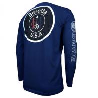 Beretta USA Logo Long Sleeve T-Shirt Medium - TS561T14160530M