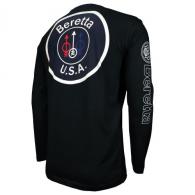 Beretta USA Logo Long Sleeve T-Shirt Medium - TS561T14160999M