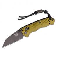 Benchmade Full Immunity BL/PL Woodland Green Aluminum Scales - 290BK-2