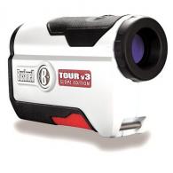 Bushnell Tour V3 Slope Edition Golf Laser Rangefinder, White - 201361