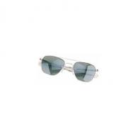 57MM Pilot Sunglasses - HMV-57B-SILVR