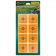 1 in Orange Shooting Squares, 12 sheets (216 ct) - 711236