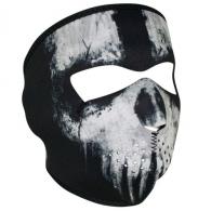 ZANheadgear Full Mask Neoprene Skull Ghost - WNFM409