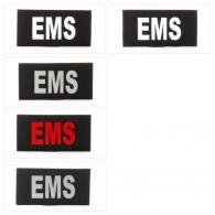 2x4 Med ID Patch - E10-7001-EMS-BLK/RED