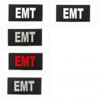2x4 Med ID Patch - E10-7001-EMT-BLK/RED