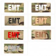 2x4 Med ID Patch - E10-7001-EMT-MTC/WHT