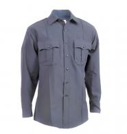 Elbeco TexTrop2 Men's Long Sleeve French Blue Shirt Size 14.5/35 - 319N-14.5-35