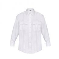 Elbeco DutyMaxx Men's Long Sleeve White Shirt Size 17/37 - 580D-17-37