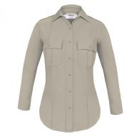 Elbeco Women's DutyMaxx Long Sleeve SilverTan Shirt Size 30 - 9582LCD-30