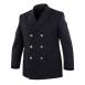 Elbeco-Top Authority Polyester Double-Breasted Blousecoat-Black-Size: 42-R - DC13820-42-R