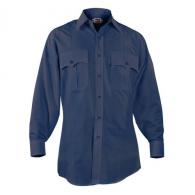 Elbeco Men's Paragon Plus Long Sleeve Midnight Navy Shirt Size 14.5/33 - P824-14.5-33