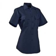 Elbeco-Paragon Plus Poplin SS Shirt-Midnight Navy-Size: 48 - P854LC-48