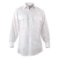 Elbeco Men's Paragon Plus Long Sleeve White Shirt Size 20/35 - P877-20-35