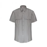 Elbeco-TexTrop 2 SS Shirt-Zippered-Gray-Size: 16.5 - Z3311N-16.5