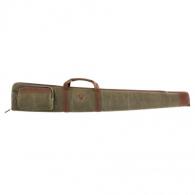 Rawhide Waxed Canvas Shotgun Case - 44348-EV