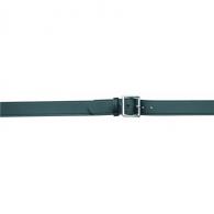 Gould & Goodrich Black Hi-Gloss Plain Pants Belt Size 34 with Brass Buckle - H52-34CLBR