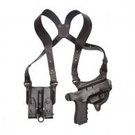Aker Leather Black Plain FlatSider XR7 Right Handed for S&W M&P40C - H107BPR-MP40C Aker Leather Black Plain FlatSider XR7 Right Handed for S&W M&P40C - H107BPR-MP40C