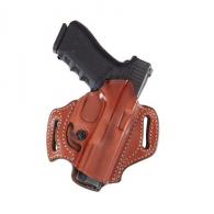 Aker Leather FlatSider XR13 Tan Plain Right Handed Holster for S&W M&P40 - H168ATPR-MP40