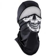 ZANheadgear Convertible Balaclava Sportflex UPF50+ Series Black & White Skull - WB4L002