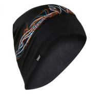 ZANheadgear Helmet Liner/Beanie Sportflex UPF50+ Series Fleece Lined Pinstripe Flame - WHLF426