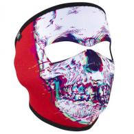 ZANheadgear Full Mask Neoprene Glitch Skull - WNFM471